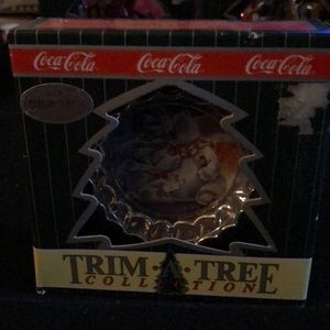 Coca-Cola trim a tree collection ornament polar